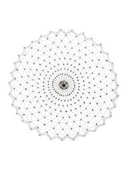 Nkuku Rust Arna Wire Wall Art - Image 2 of 2