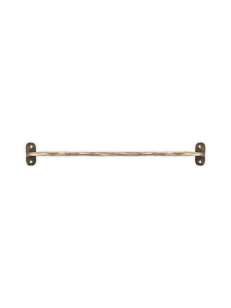 Nkuku Antique Brass Olani Bathroom Hanging Rail - Image 4 of 4