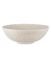 Nkuku White Kayanna Ceramic Decorative Bowl - Image 4 of 4