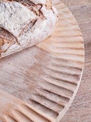 Nkuku Natural Soria Mango Lazy Susan Wood  Chopping Board - Image 3 of 6