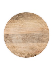 Nkuku Natural Soria Mango Lazy Susan Wood  Chopping Board - Image 5 of 6