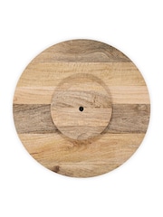 Nkuku Natural Soria Mango Lazy Susan Wood  Chopping Board - Image 6 of 6