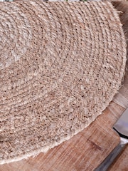 Nkuku Natural Keso Woven Placemat - Image 2 of 3