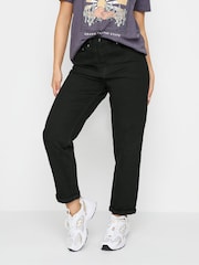 PixieGirl Petite Black BLACK MOM JEAN - Image 2 of 5