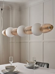 Visconte by BHS Satin Brass Edvin 7L Glass Dinner Bar - Image 2 of 9