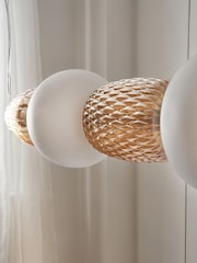 Visconte by BHS Satin Brass Edvin 7L Glass Dinner Bar - Image 3 of 9