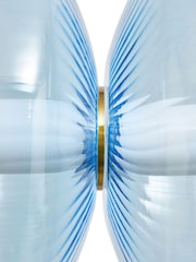 Visconte by BHS Sky Blue Elias 6L LED Diner Bar Glass Light - Image 3 of 9