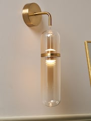 Visconte by BHS Bjorn LED Glass Wall Lamp - Image 1 of 9