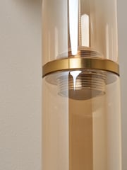 Visconte by BHS Bjorn LED Glass Wall Lamp - Image 3 of 9