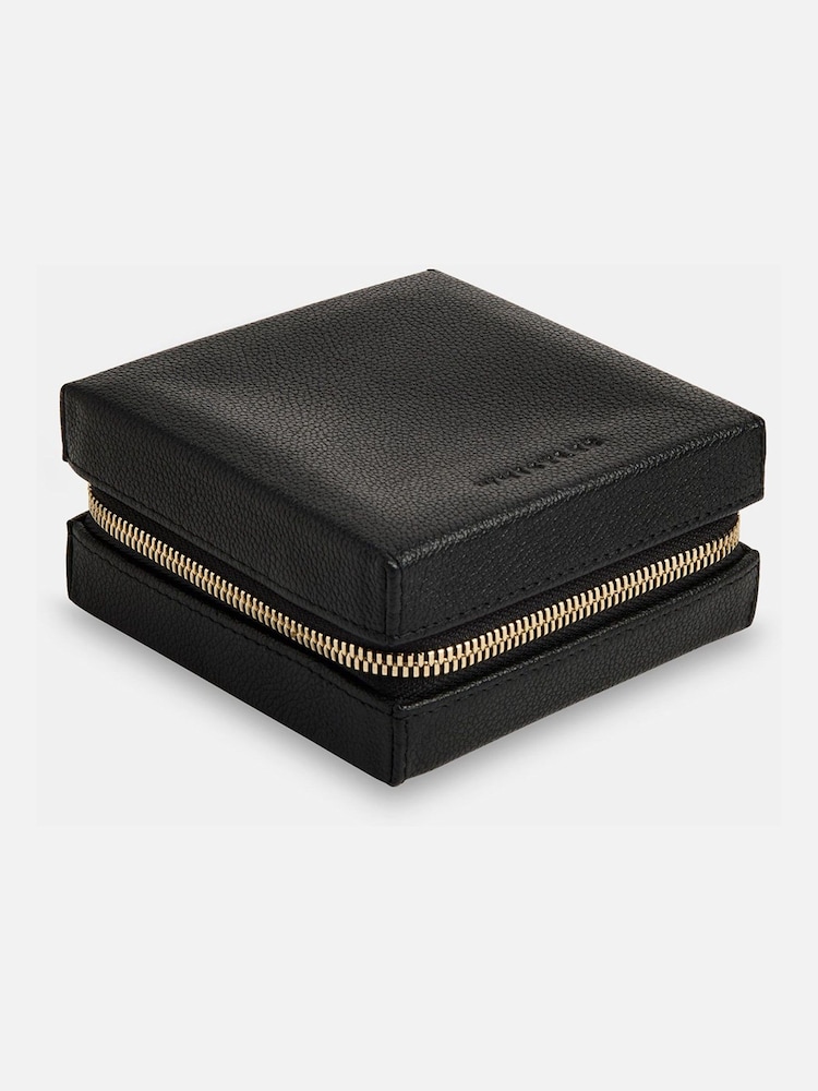 Whistles Black Soft Jewellery Box - Image 1 of 5