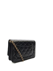 Chanel Wallet on Chain Black Cross-Body Bag - Image 3 of 7