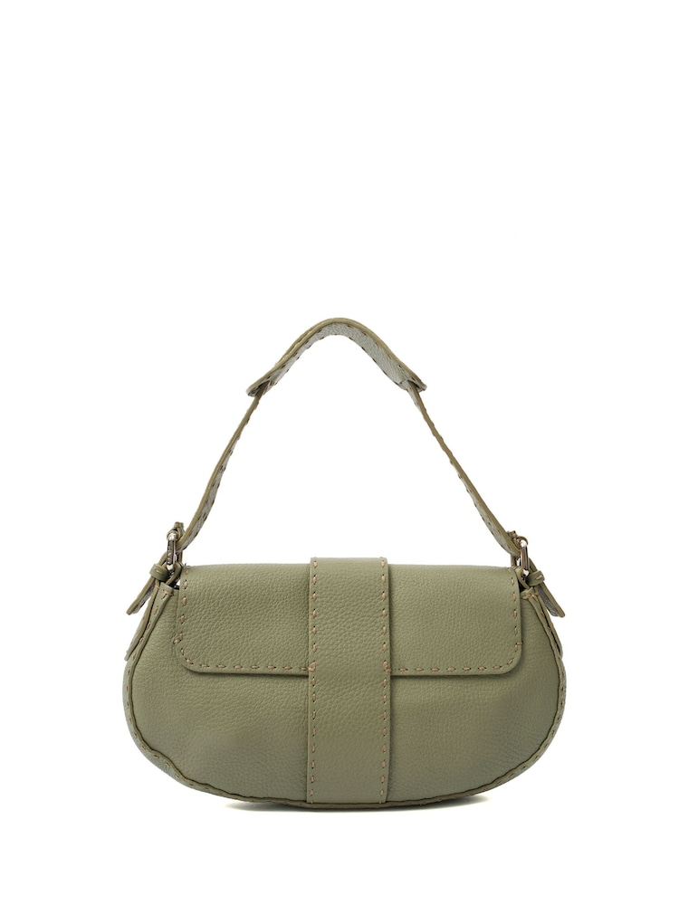 Fendi Blue Selleria Shoulder Bag - Image 2 of 7