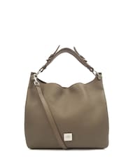 The Handbag Clinic Grey Mulberry Freya Shoulder Bag - Image 1 of 7
