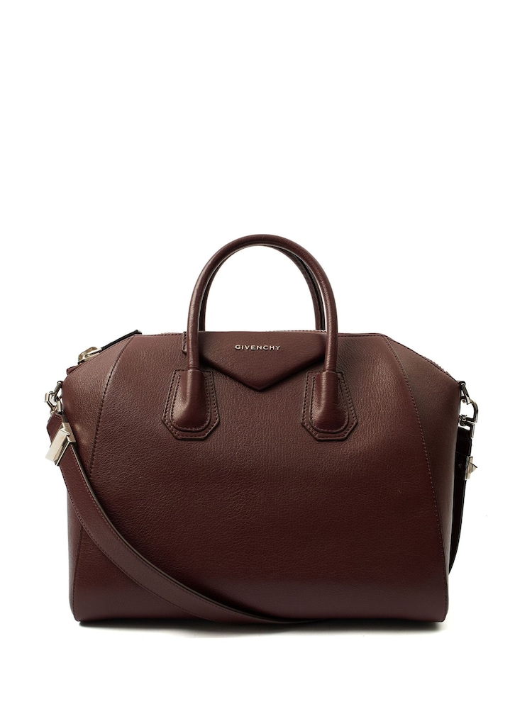 Givenchy Red Antigona Medium Top Handle Bag - Image 1 of 7