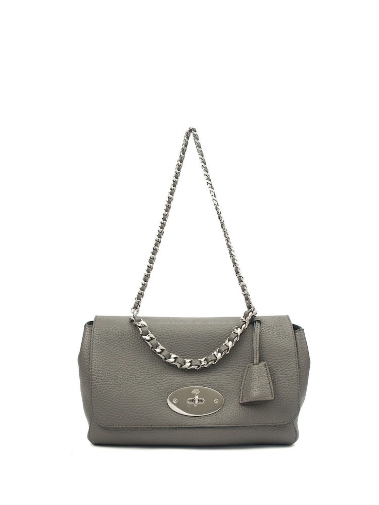 The Handbag Clinic Mulberry Grey Lily - Medium Shoulder Bag - Image 1 of 6