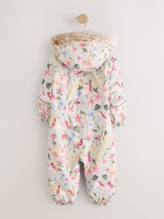 Sage Green Unicorn Waterproof Printed Snowsuit (3mths-7yrs) - Image 8 of 11