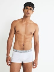 River Island Grey Waistband Trunks 5 Pack - Image 2 of 3