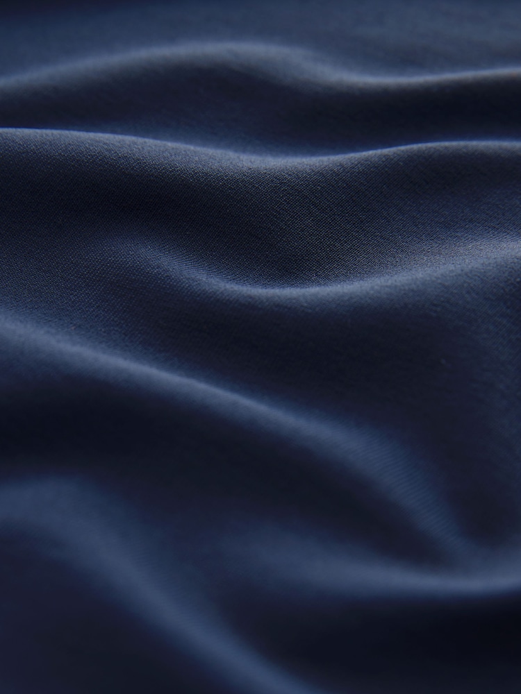 Navy/Blue Tipped Soft Touch Slinky Crew Neck Short Sleeve T-Shirt 2 Pack - Image 6 of 6 Navy/Blue Tipped Soft Touch Slinky Crew Neck Short Sleeve T-Shirt 2 Pack - Image 6 of 6