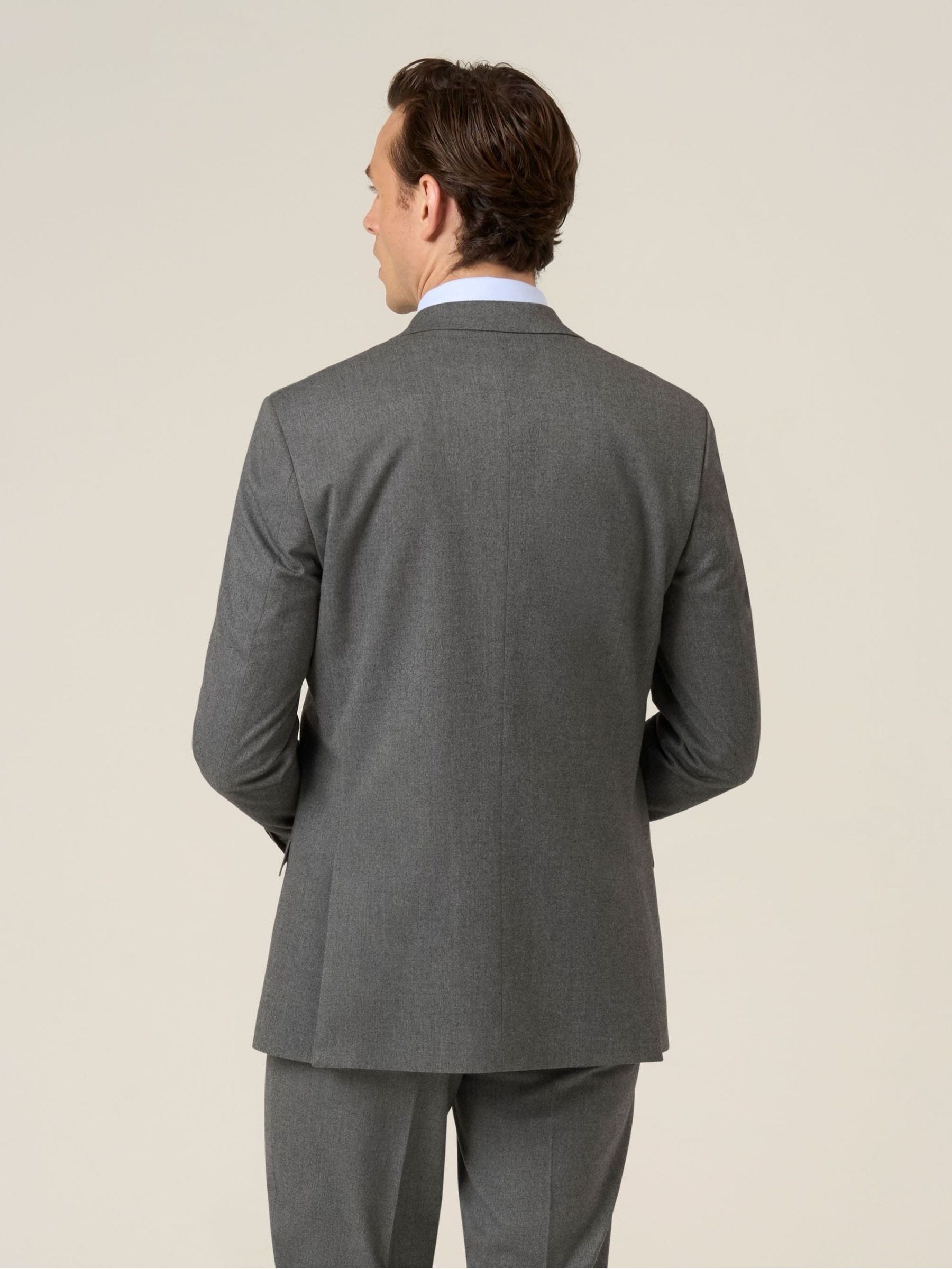 ス*ズ様 FLANNEL CHECK COAT GREY ス*ズ様 FLANNEL CHECK COAT GREY Buy Grey Tailored Fit Check