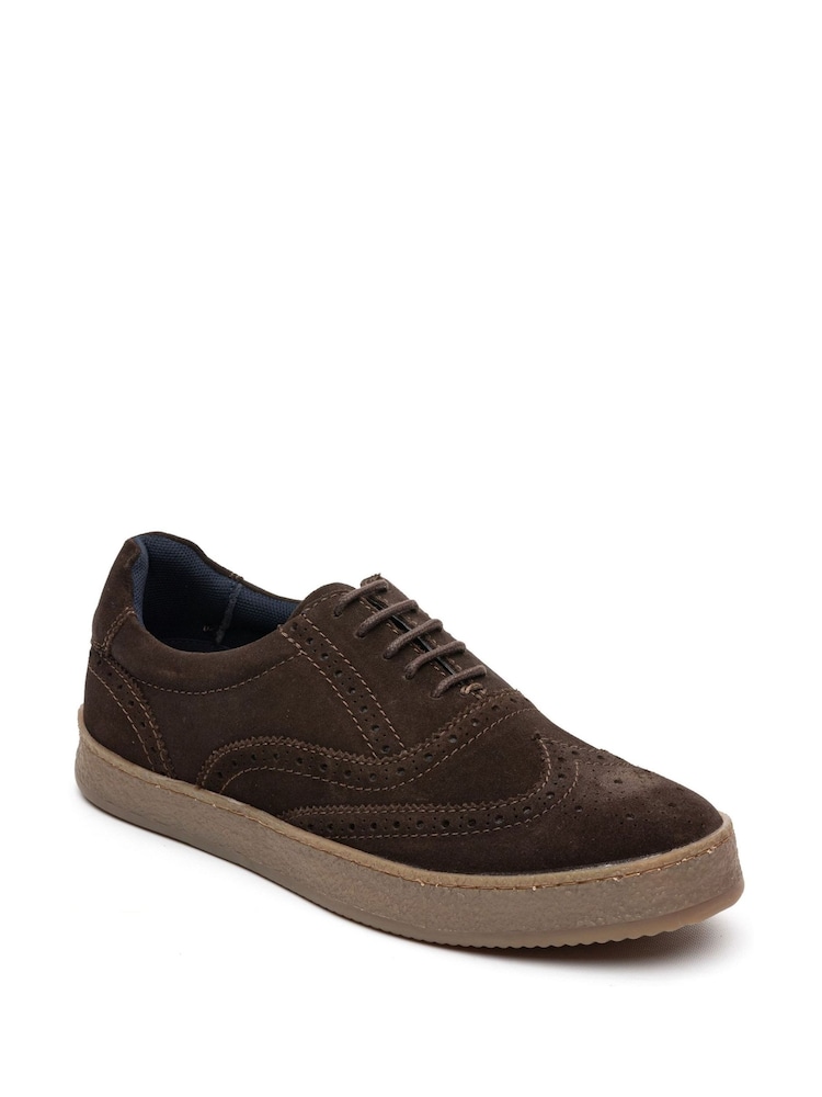 Base London Brown Christo Sneakers - Image 1 of 4