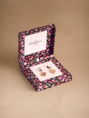 Cath Kidston Gold Tone Spinning Pendant Earrings - Image 4 of 6