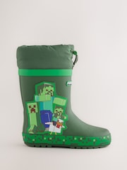 أخضر - Minecraft Cuff Wellies - صورة 2 من 5