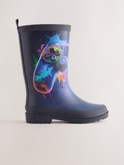 Blue Gamer - Rubber Wellies - Larawan 2 ng 5