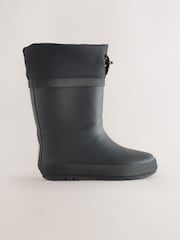 Black Adjustable Cuff Wellies - Image 2 of 5