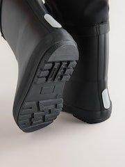 Black Adjustable Cuff Wellies - Image 3 of 5