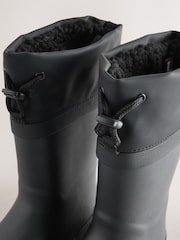 Black Adjustable Cuff Wellies - Image 4 of 5