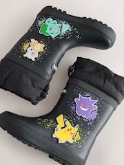 Black Pokemon Adjustable Cuff Wellies - Image 5 of 5