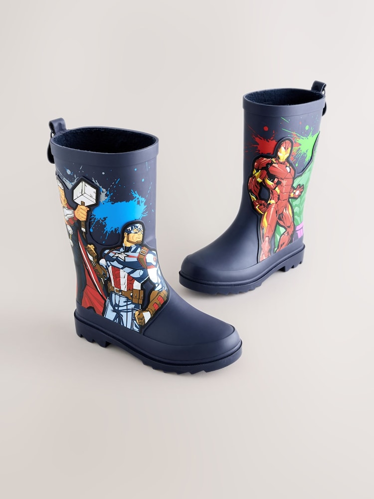 Azul marino - Marvel Rubber Wellies - Imagen 1 de 6