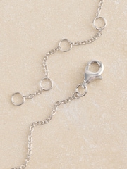 Sterling Argent - Cubic Zirconia Bar Bracelet - Image 3 de 3