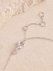 Sterling Silver Butterfly Cubic Zirconia Bracelet - Image 3 of 3