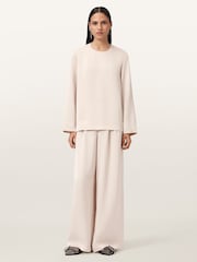 AllSaints White Leanne Top - Image 2 of 7