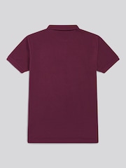 Morado claro - U.S. Polo Assn. Polo de piqué de corte estándar 100% algodón - Imagen 6 de 8