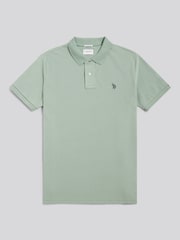 U.S. Polo Assn. Green Haze Regular Fit Pique Polo Shirt - Image 5 of 8