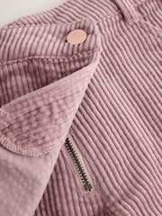 Pink Cord Wrap Skort (3-16yrs) - Image 7 of 8