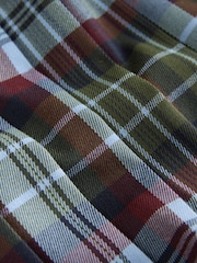 Blue/ Green Check Pleated Skirt (3-16yrs) - Image 7 of 8