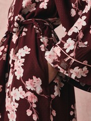 Bath & Body Works Berry Red Light weight Robe - Image 5 of 8