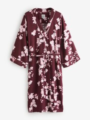 Bath & Body Works Berry Red Light weight Robe - Image 6 of 8