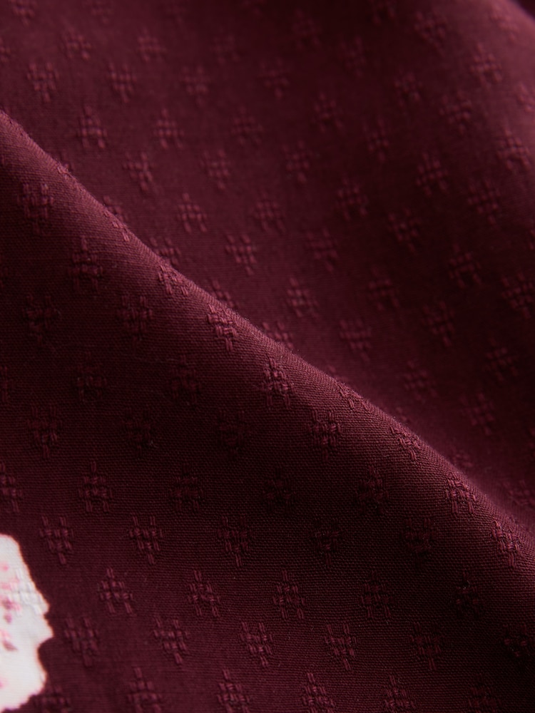 Bath & Body Works Berry Red Light weight Robe - Image 8 of 8