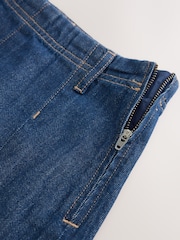 Dark Wash Pleated Denim Skirt (3-16yrs) - Image 4 of 4