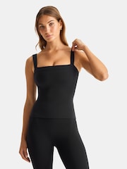 TALA Black Dayflex Ruched Strap Vest - Image 1 of 3