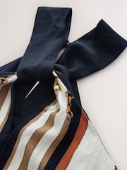 Ecru Scarf Horse Print Halter Neck Top - Image 7 of 7