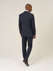 Skopes Blue Elijah Tailored Fit Check Suit Jacket - Image 2 of 5