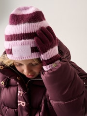 حزمة من قبعة مخططة وقفازات من Baker by Ted Baker - صورة 2 من 4