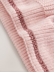 Baker by Ted Baker Pink Bow Knitted Snood Scarves - Image 5 of 5