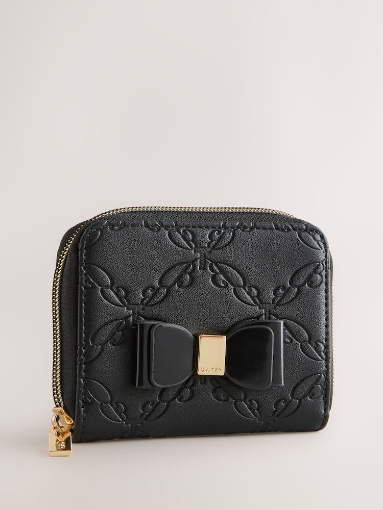 Porta-moedas infantil com laço em relevo Baker by Ted Baker para a volta às aulas. - Imagem 2 de 6