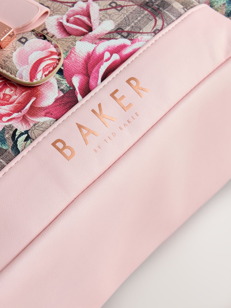 Baker by Ted Baker Back to School Floral Monogram Bow Backpack - Image 7 of 7 Baker by Ted Baker Back to School Floral Monogram Bow Backpack - Image 7 of 7